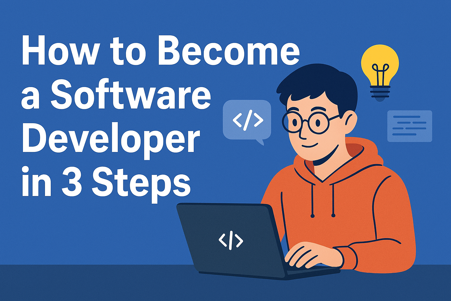 How to Become a Software Developer in 3 Steps